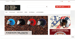 Desktop Screenshot of motohelmetshop.com